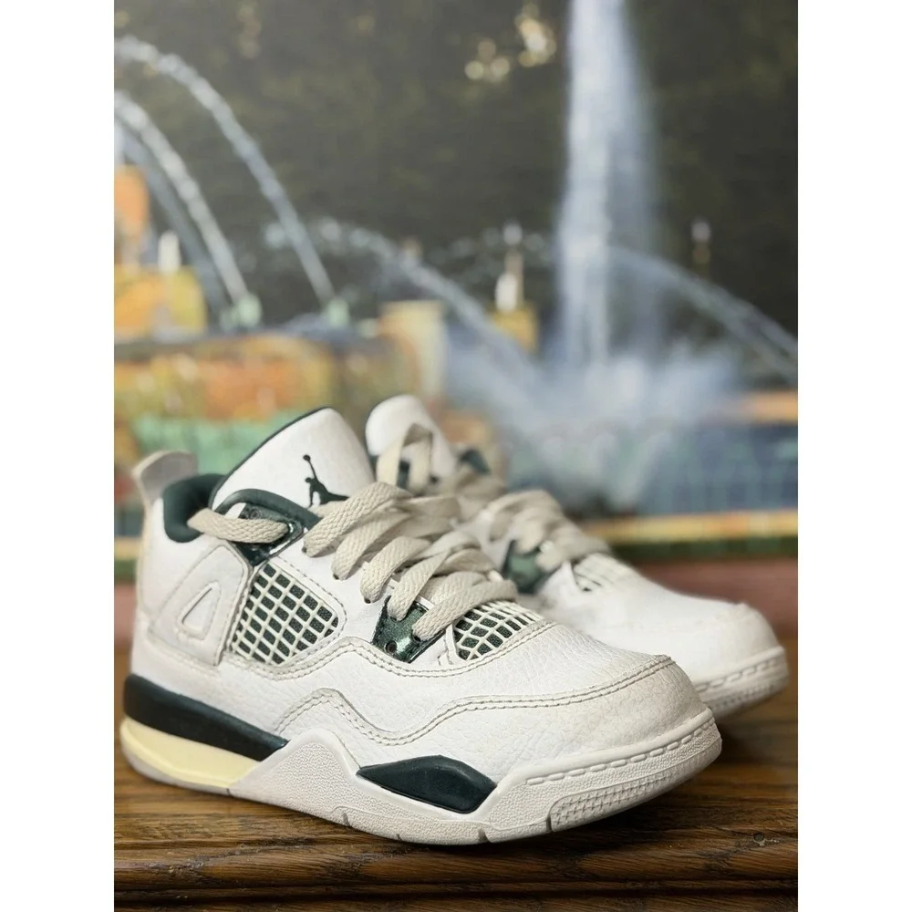 Nike Air Jordan 4 Retro 'Oxidized Green' BQ7669-103 Sneakers Sz 11c